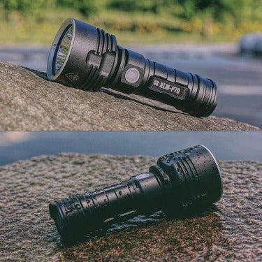 Strong Flashlight Focusing Led Light Rechargeable Super Bright LED Outdoor Xenon Lamp