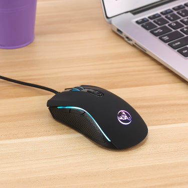 Gaming Usb Luminous Wired Keyboard Floating Manipulator with mouse or without mouse